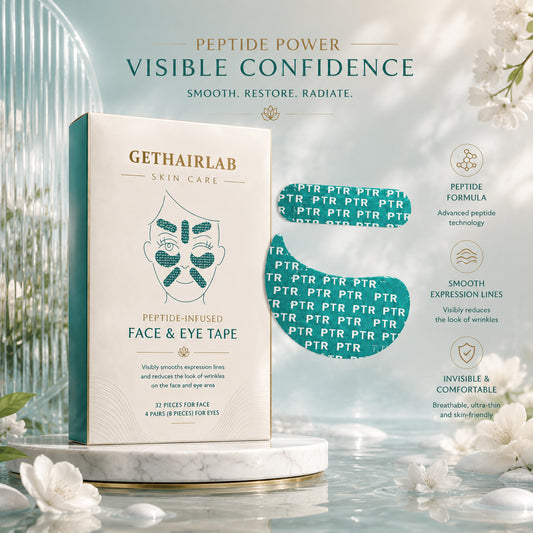 Ends Today: 80% OFF!🌈Radiance Révéler Peptide Face & Eye Tape
