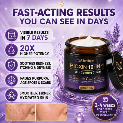 ✨Sunlitglen® Bioxin 10-in-1 Skin Comfort Cream🍀