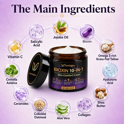 ✨Sunlitglen® Bioxin 10-in-1 Skin Comfort Cream🍀