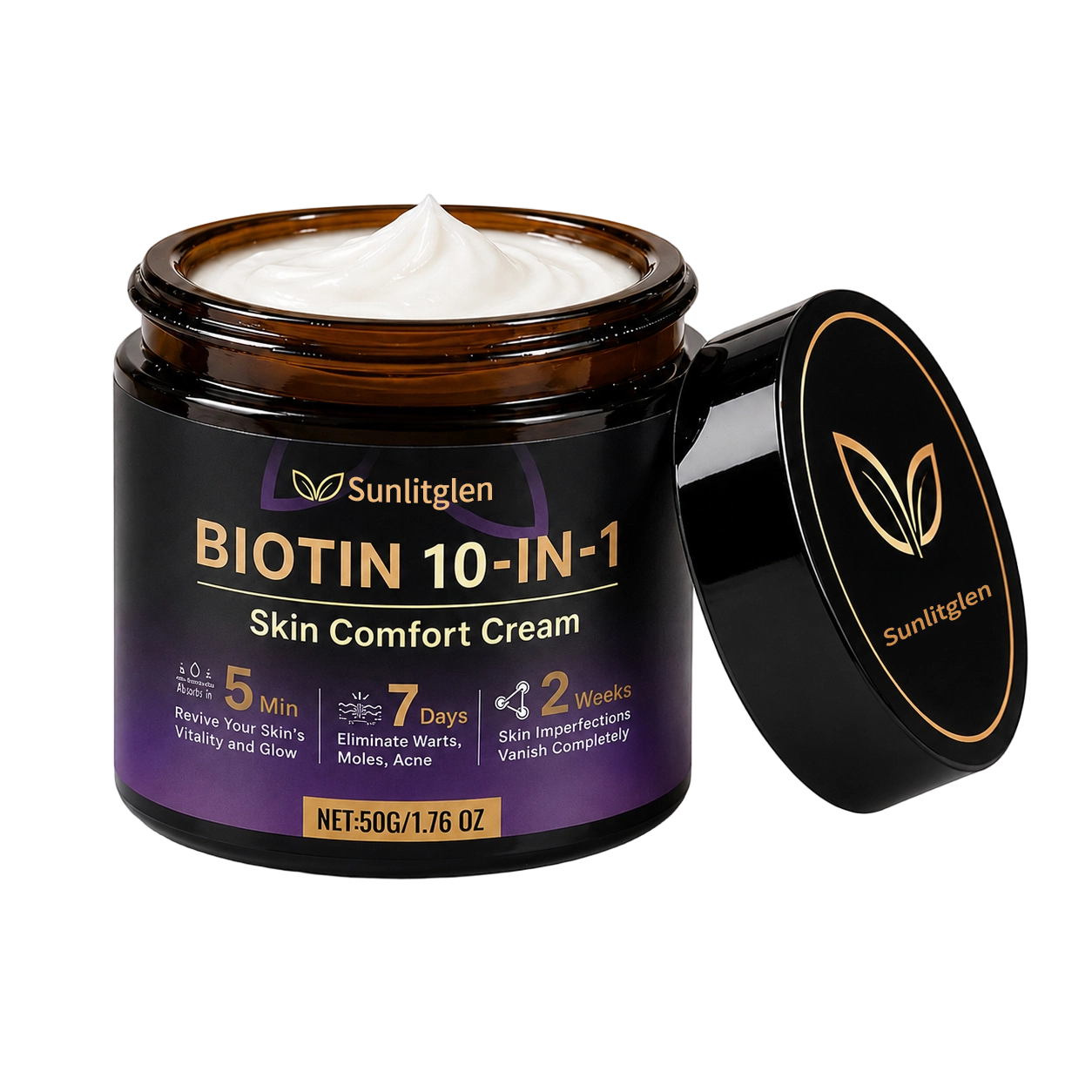 ✨Sunlitglen® Biotin 10-in-1 Skin Comfort Cream🍀