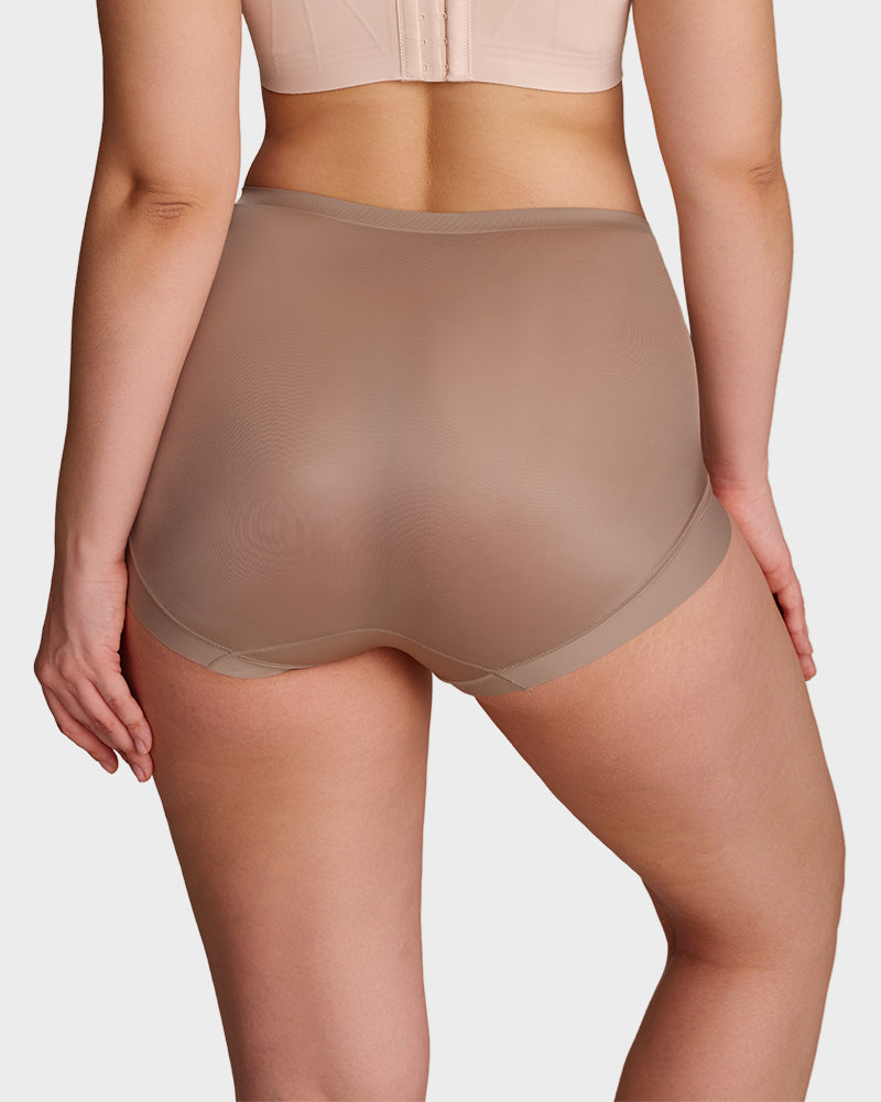 High-Waist Cross Compression Shaping Panties