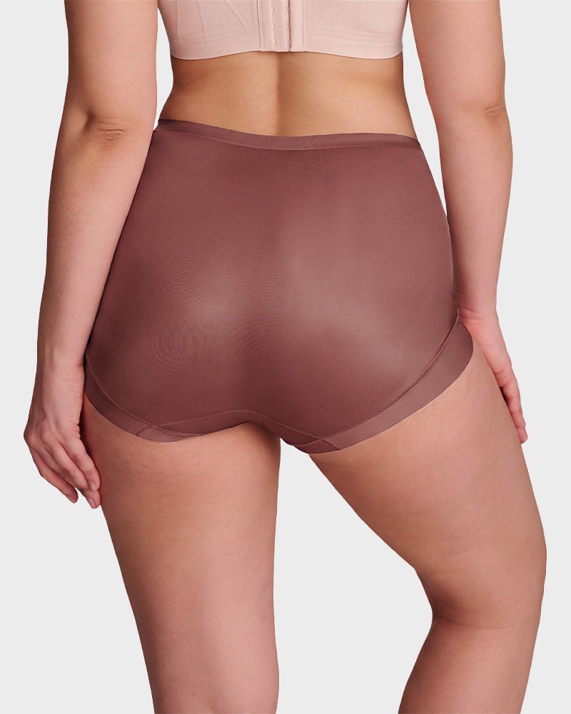 High-Waist Cross Compression Shaping Panties