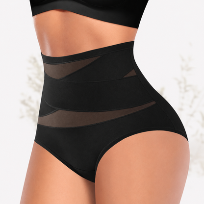 High-Waist Cross Compression Shaping Panties