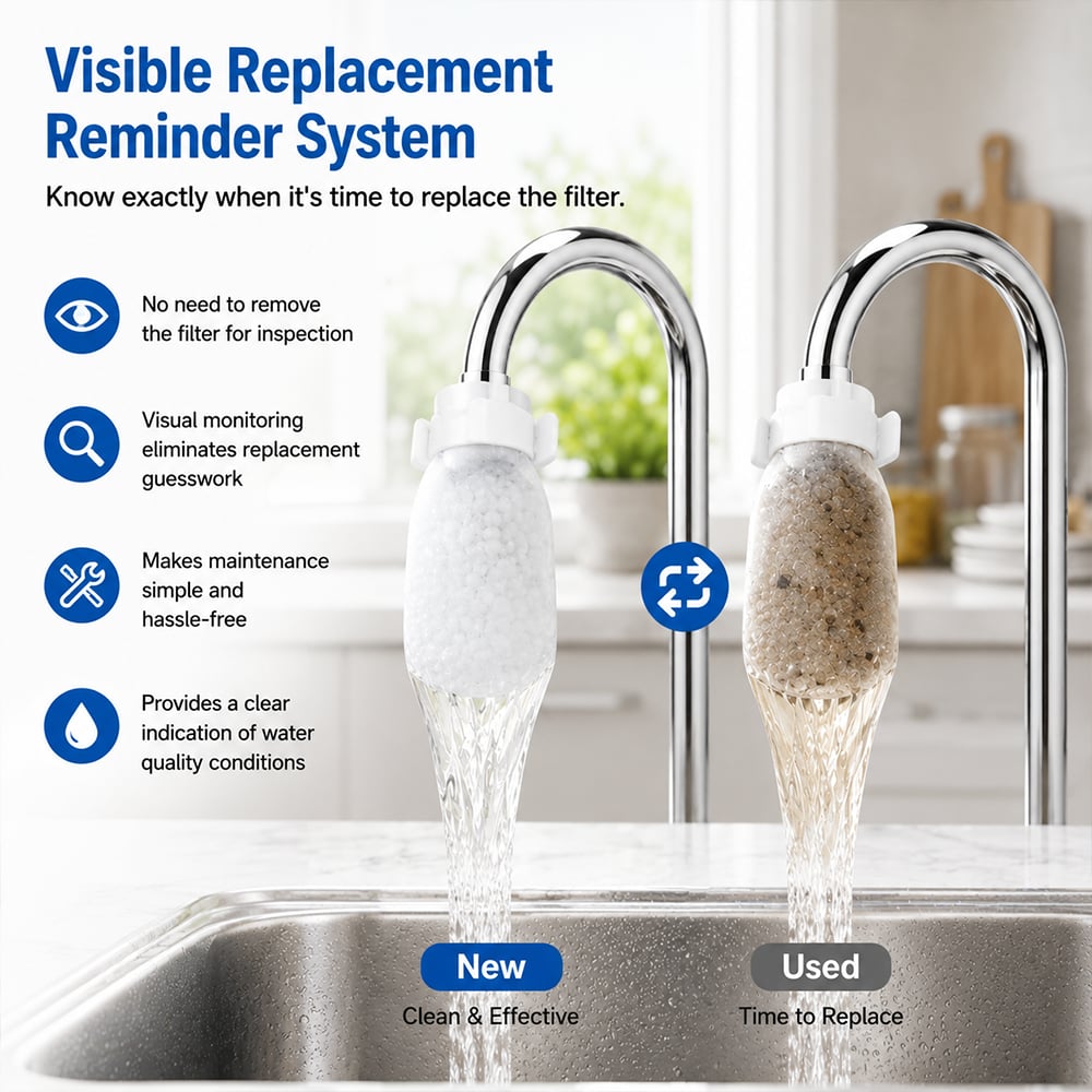 100 Pack Universal Splash Proof Faucet Filter Cotton Bags